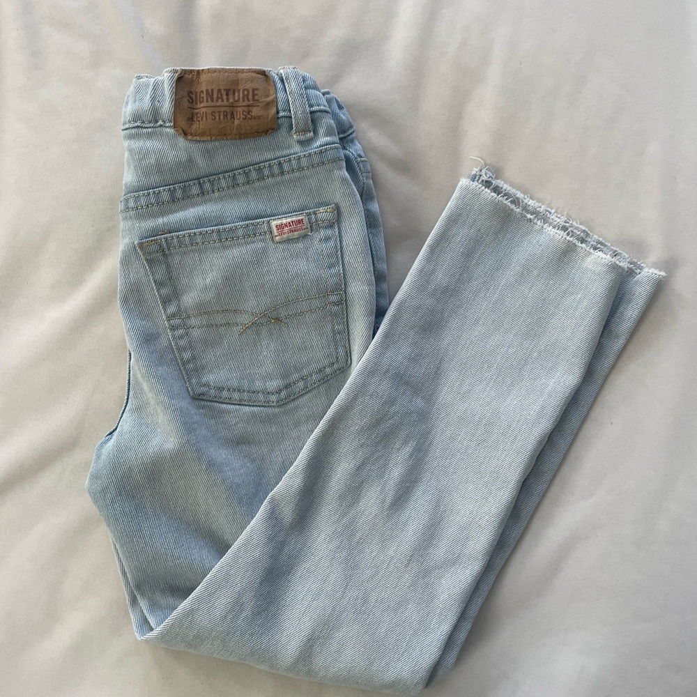 Signature by Levi Strauss Kids' Sky Blue Jeans